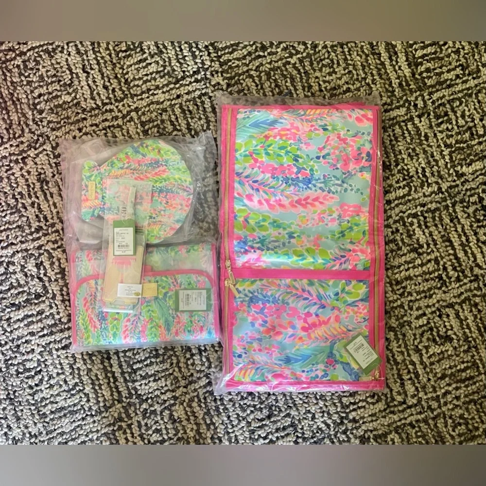 Lilly Pulitzer Travel Set Catch The Wave - Picture 15 of 16